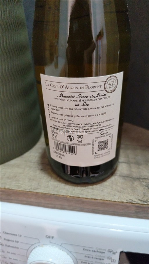 Loirevallei Muscadet-Sèvre-et-Maine La Cave Augustin Florent 2023