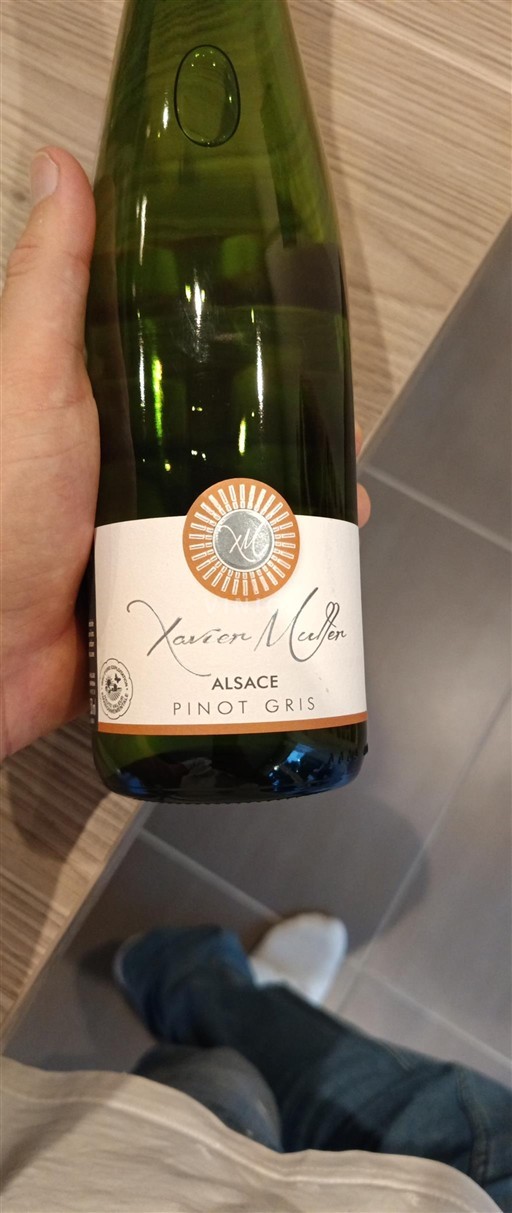 Alsace Pinot grigio Grand Cru Xavier Muller Pinot Gris 2024