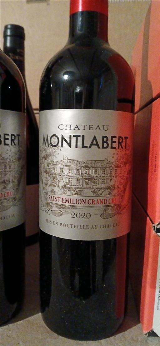 Bordeaux Saint-Émilion Grand Cru Grand Cru Montlabert 2020