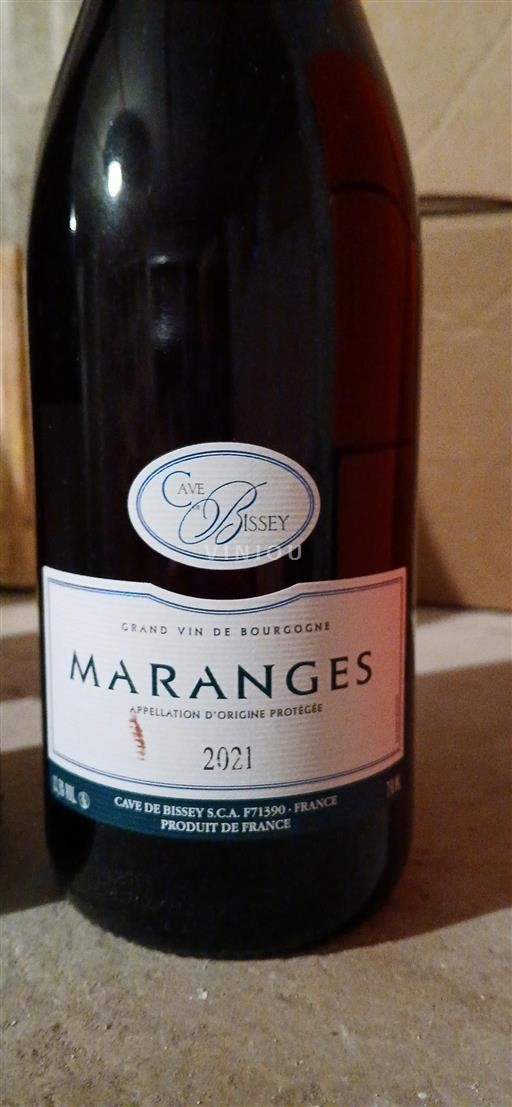 Borgoña Maranges Cave de Bissey 2021