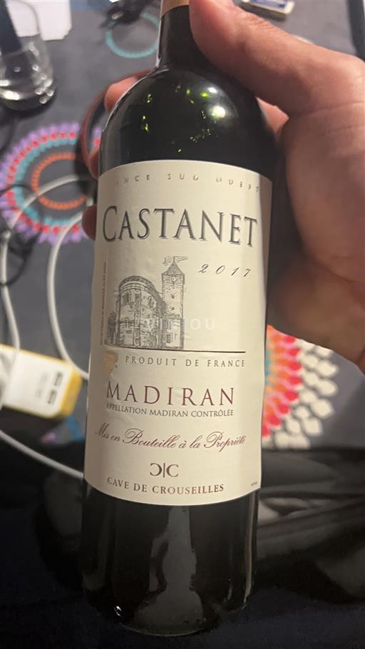Sud-Ovest Madiran Cave de Crouseilles Castanet 2017