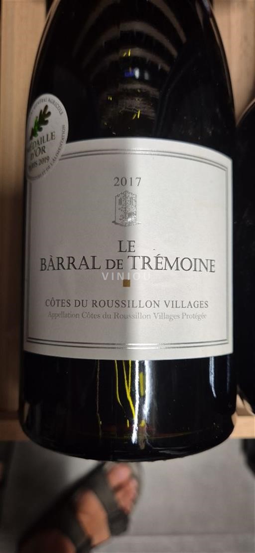 Roussillon Côtes du Roussillon Villages Barral de Trémoine 2017