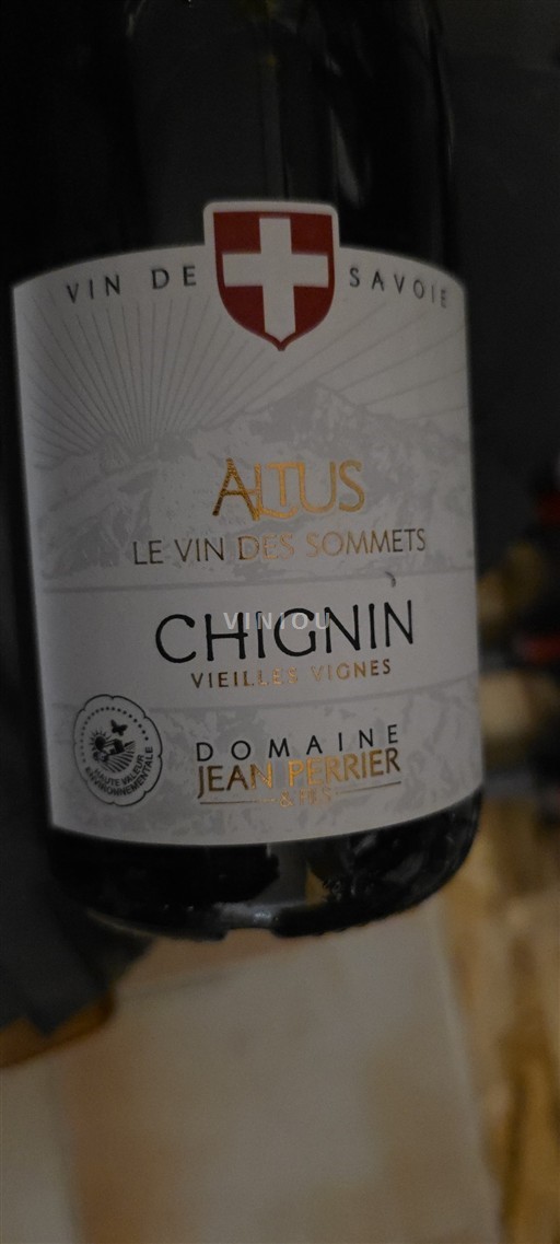 Savoyen und Bugey Chignin Domaine Jean Perrier & Fils Altus Ohne Jahrgang