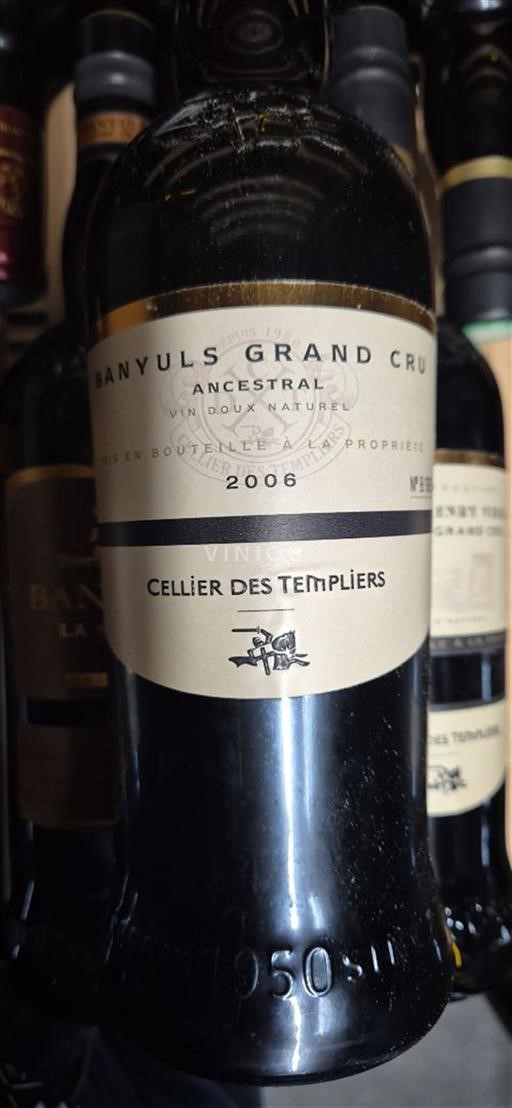 Roussillon Banyuls Grand Cru Cellier des Templiers Ancestral 2006