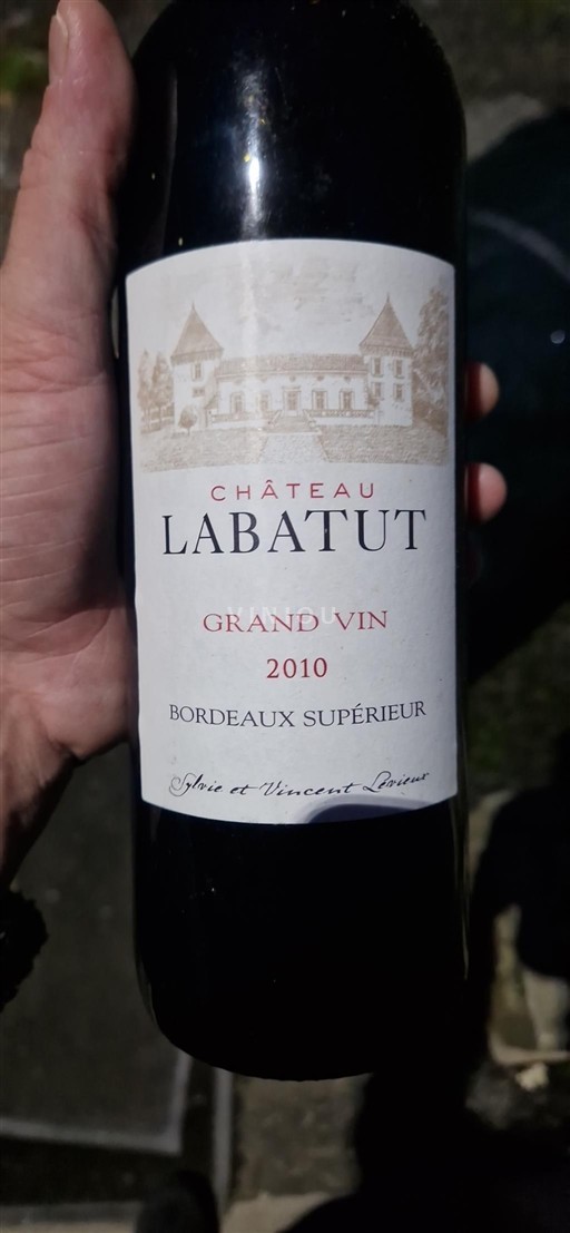 Bordeaux Bordeaux Supérieur Château Labatut Grand Vin 2010