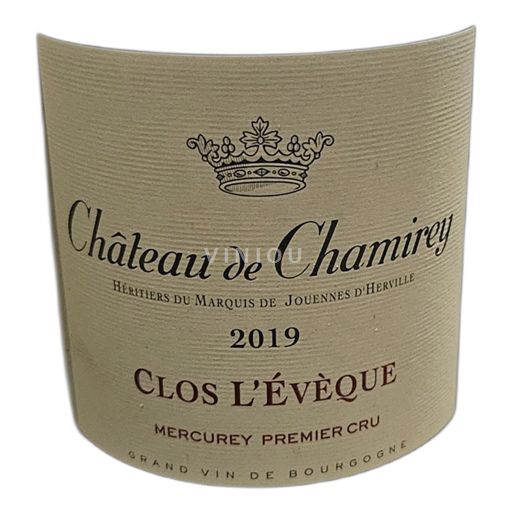 Bourgogne Mercurey Château de Chamirey Clos L'Évêque 2019