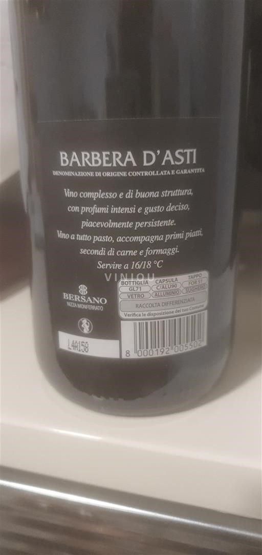 Piemonte Asti Bersano 2022
