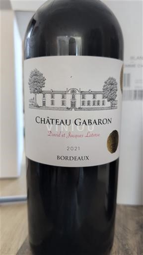 Bordeaux Château Gabaron 2021