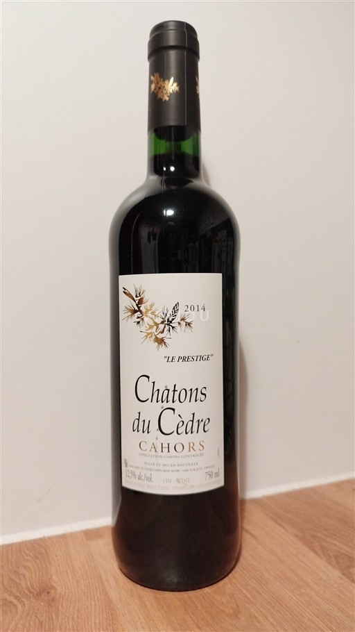 Sud-Ovest Cahors Château Cèdre Le Prestige 2014