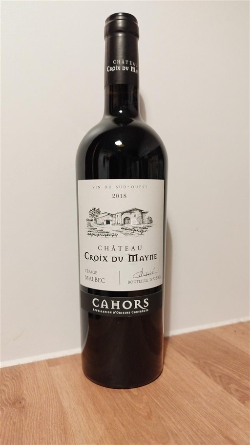 South West Cahors Château Croix du Mayne 2018