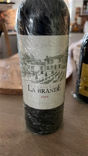 Bordeaux Castillon Côtes de Bordeaux Château La Brande 2019