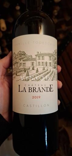 Bordeaux Castillon-côtes-de-bordeaux Château La Brande 2019