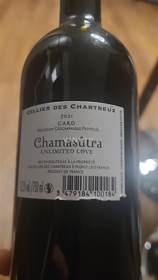 Languedoc-Roussillon Gard Cellier des Chartreux Chamasûtra 2021