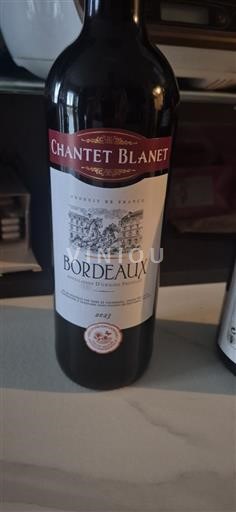 Bordeaux Chantet Blanet 2021
