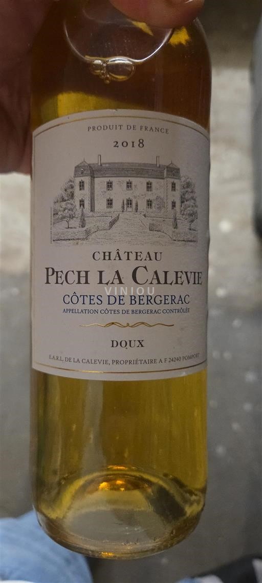 Sud-Ovest Côtes-de-bergerac Château Pech La Calevie 2018