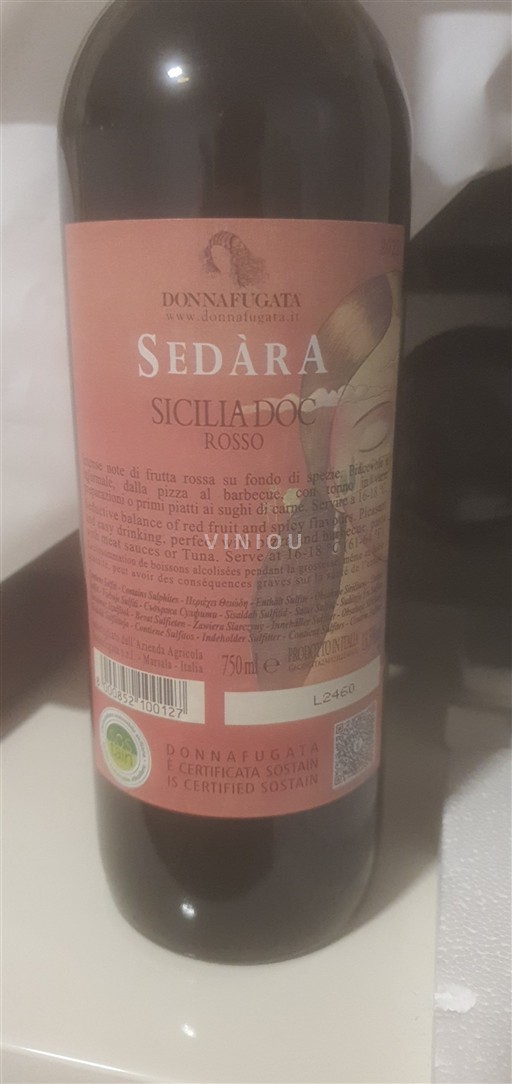 Wines of Sicily Unspecified Donnafugata Sedàra 2022