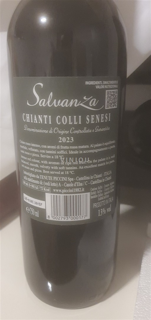 Toscana Chianti Salvanza 2023