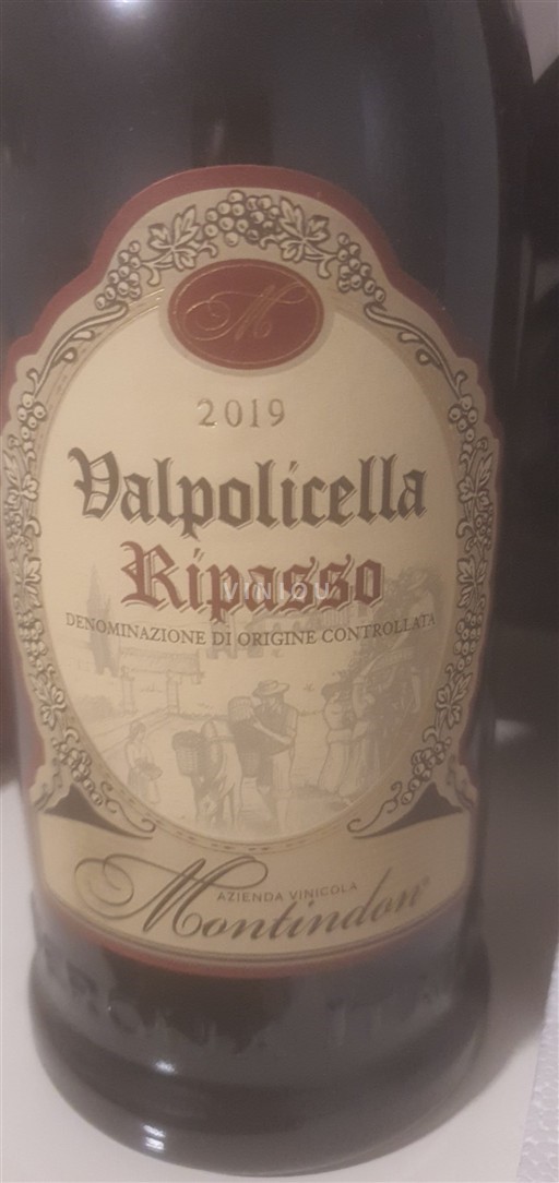 Véneto Valpolicella Azienda Vinicola Montindon Ripasso 2019