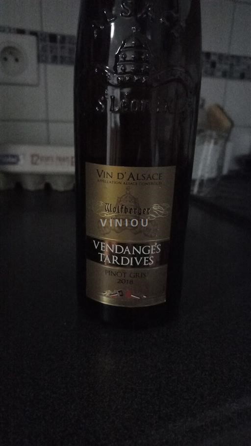 Alsace Vendanges Tardives Wolfberger Vendanges Tardives 2018