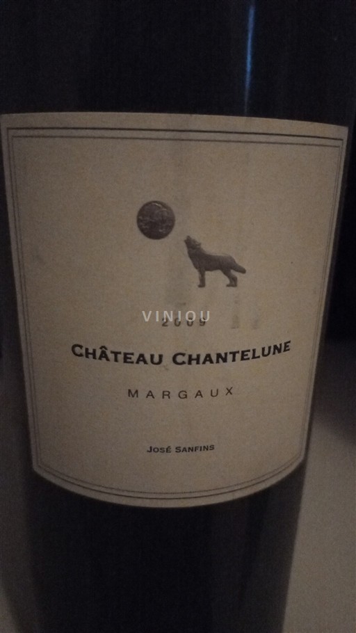 Bordeaux Margaux Château Chantelune 2009