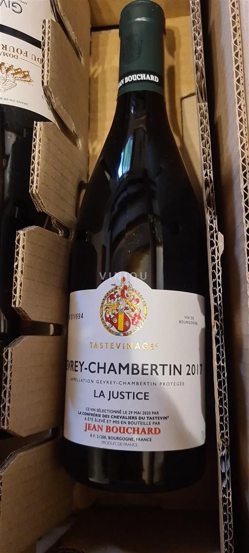 Burgund Gevrey-Chambertin Grand Cru Jean Bouchard La Justice 2017