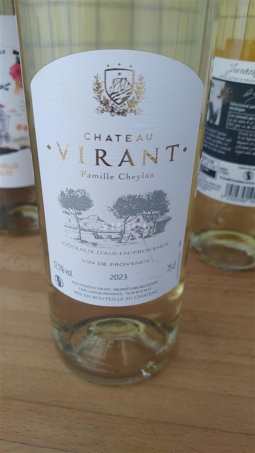 Provence Coteaux-d'aix-en-provence Château Virant 2023