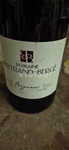 Languedoque Fitou Domaine Bertrand-Bergé Origines 2022
