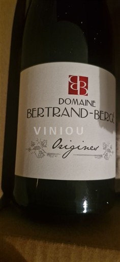 Languedoc Fitou Domaine Bertrand-Bergé Origines 2022