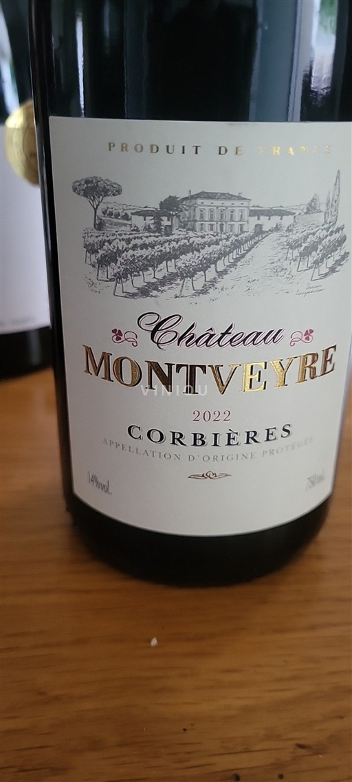 Langvedok Corbières Château Montveyre 2022