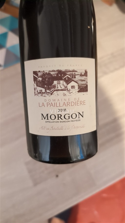 Beaujolais Morgon Domaine La Paillardière 2018