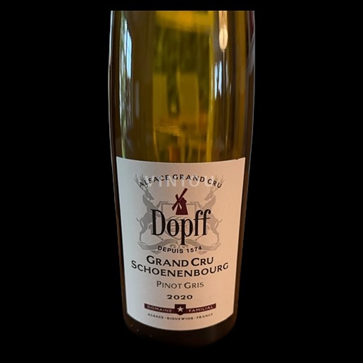 Alsace Pinot Grigio Grand Cru Dopff Pinot Gris 2020