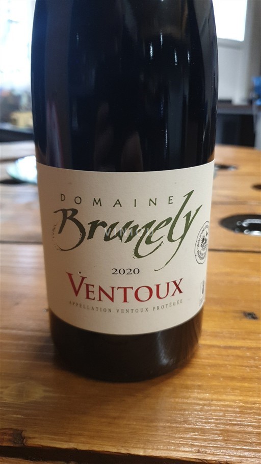 Rhônedalen Ventoux Domaine Brunely 2020