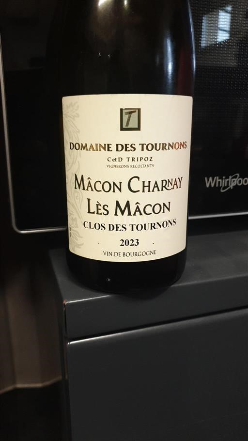 Burgundsko Mâcon a mâconské vesnice Domaine Des Tournons Clos des Tournons 2023