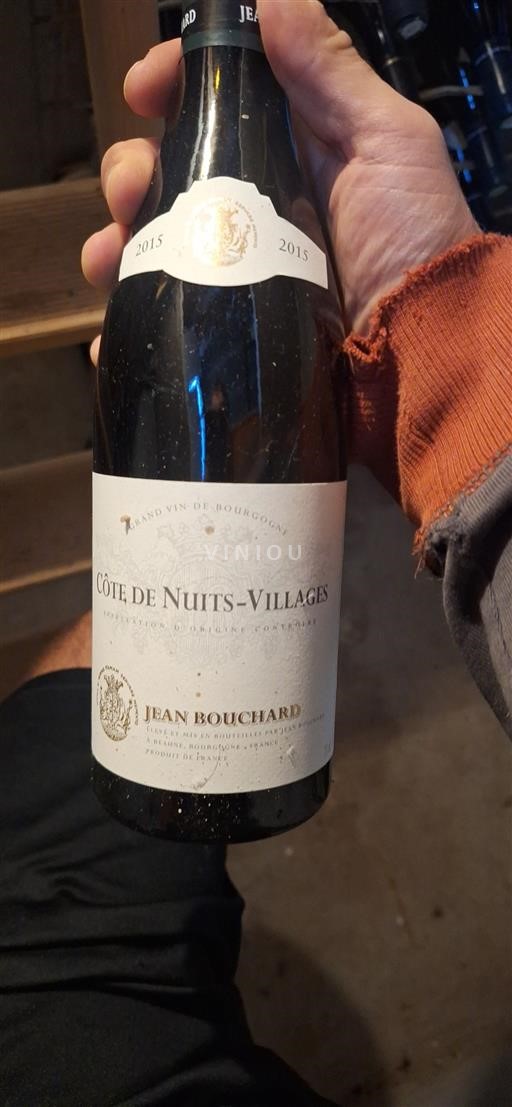 Burgundi Côte de Nuits -kylät Jean Bouchard 2015