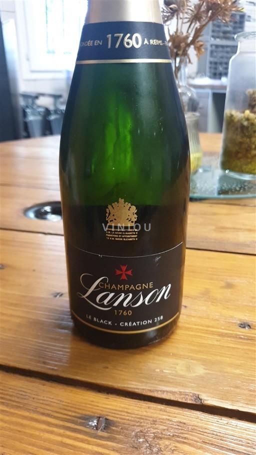 Champagne Lanson Le Black - Création 258 Non-Vintage