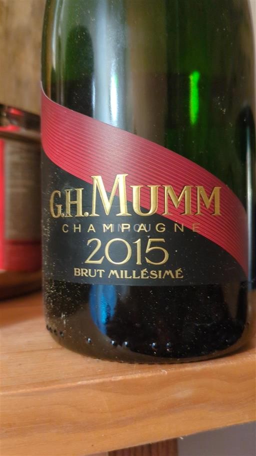 Champagne G.H. Mumm Brut Millésimé 2015