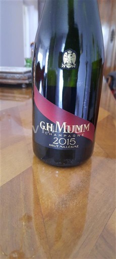Champagne Șampanie G.H. Mumm Brut Millésimé 2015