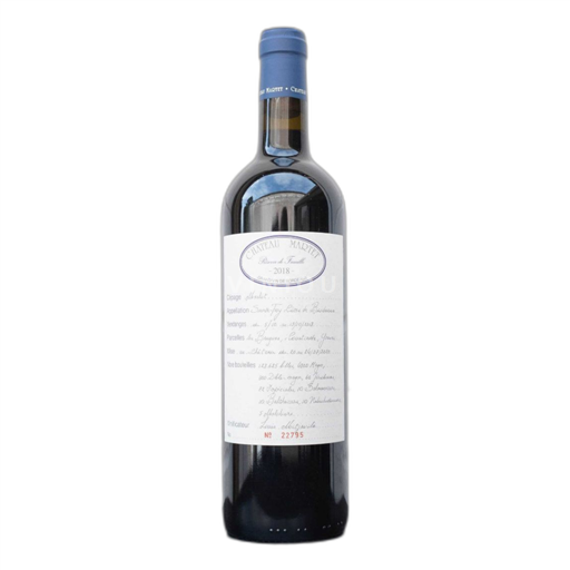 Bordeaux Sainte-Foy-Bordeaux Château Martet Réserve de Famille 2018