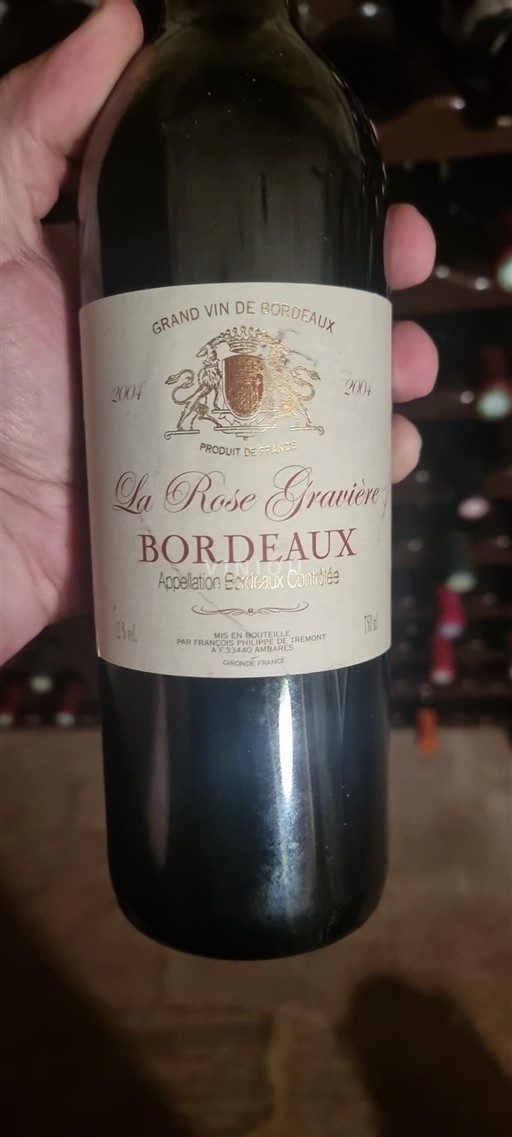 Bordeaux La Rose Gravière 2004