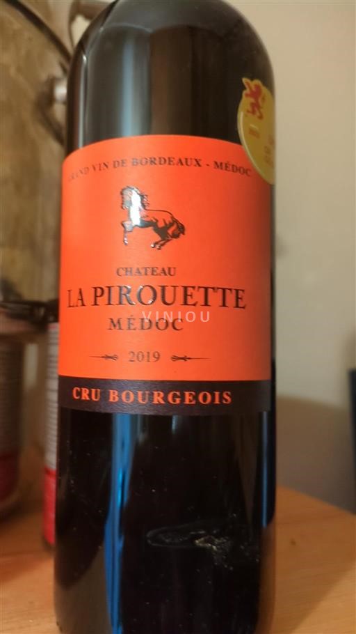Bordeaux Médoc La Pirouette 2019