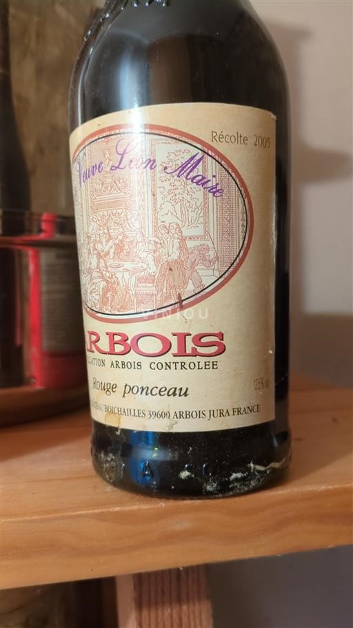 Jura Arbois Veuve Léon Marie Rouge ponceau 2005