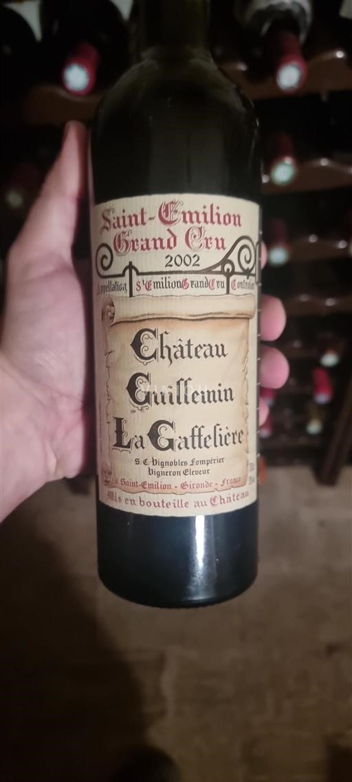 Burdeos Saint-Émilion Gran Cru Grand Cru Château Guillemin La Gaffelière 2002