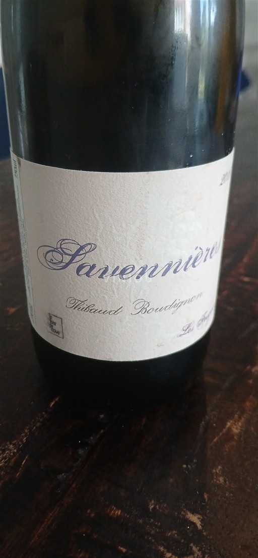 Loiren laakso Savennières Thibaud Boudignon 2016