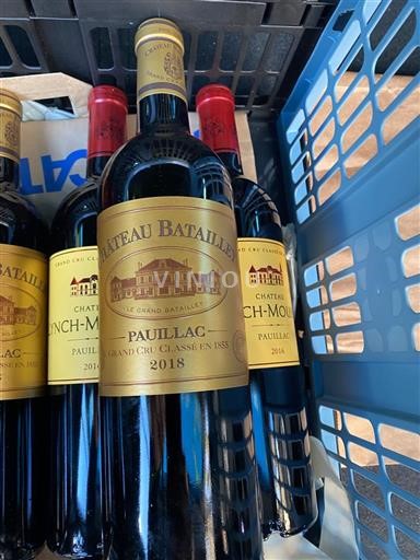 Bordeaux Pauillac Grand Cru Château Batailley 2018