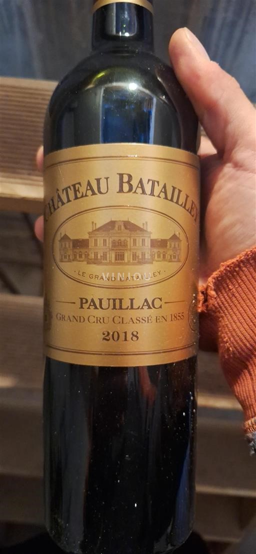 Bordeaux Pauillac Grand Cru Château Batailley 2018