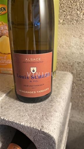 Alsace Vendanges Tardives Louis Scherb & Fils 2017
