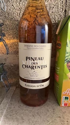 Poitou-Charentes Pineau des Charentes Domaine Des Claires Galion d'Or Ei vuosikertaa