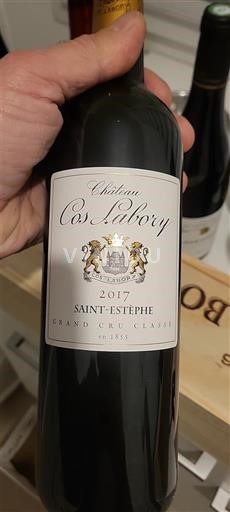 Burdeos Saint-Estèphe Grand Cru Classé Château Cos Labory 2017