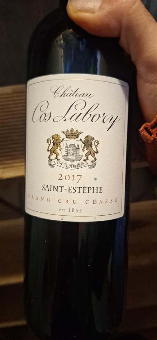 Bordeaux Saint-Estèphe Grand Cru Classé Château Cos Labory 2017