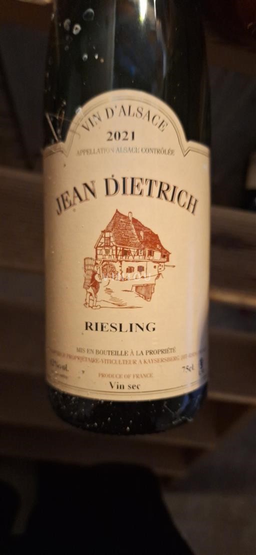 Alsace Grand Cru Jean Dietrich Riesling 2021